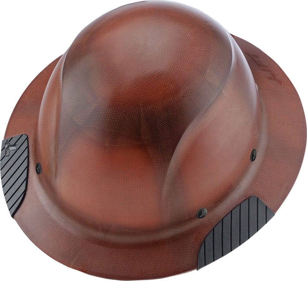 Lift Safety HDF-15NG Dax Brown Full Brim Carbon Fiber Hard Hat
