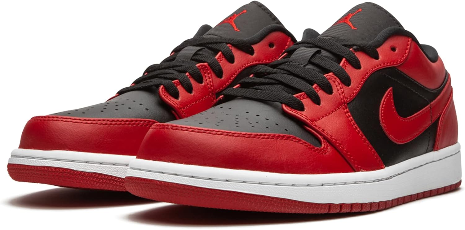 Jordan Mens Jordan 1 Low 553558 606 Reverse Bred - Size 10.5