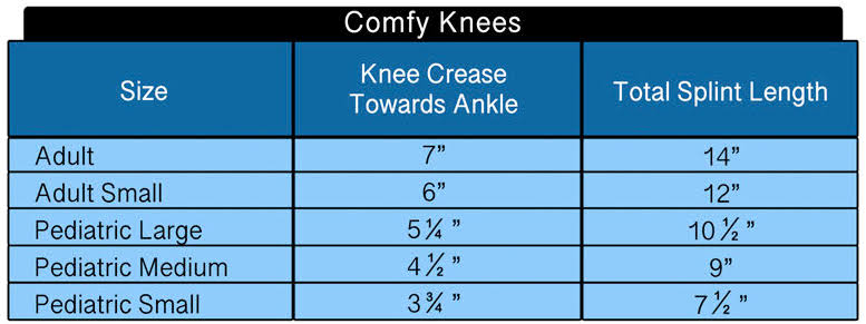 Comfy Goniometer Knee Orthosis-Adult, with 1 Terrycloth Cover-each