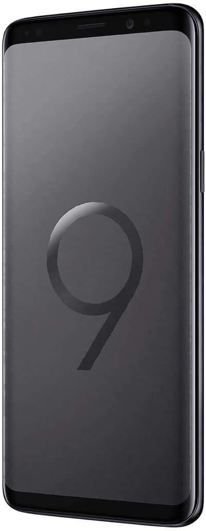Samsung Galaxy S9 (SM-G960F/DS) 4GB / 64GB 5.8-inches LTE Dual SIM (GSM Only, No CDMA) Factory Unlocked - International Stock No Warranty (Midnight Black, Phone Only)