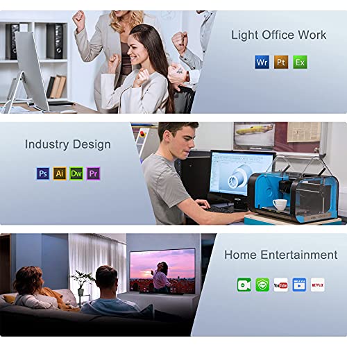 KAMRUI Mini PC Ryzen 7 5700U(8C/16T, up to 4.3GHz), Mini Computer 16GB DDR4 RAM 512GB M.2 2280 NVME SSD Mini PC Gaming, 4K Dual Display Mini Desktop Support WiFi6/BT5.2/Dual Channel