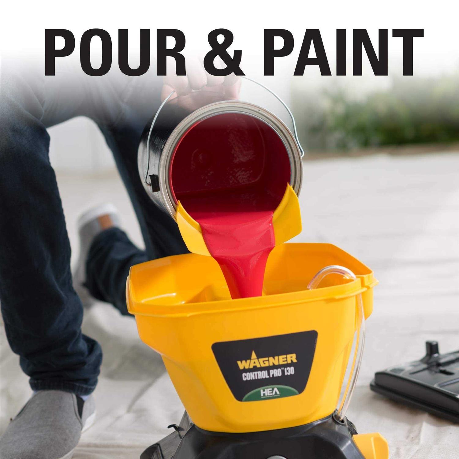 Wagner Spraytech 2422951 Control Pro 130 Paint Sprayer Kit High Efficiency Airless Sprayer with Low Overspray &amp; 12 Extension - Shop Hardware Tools Online Store