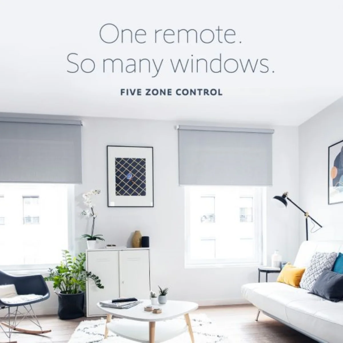 Somfy Situo 5 RTS Pure 5 Channel Remote Control for Motorized Blinds (1870575) - New Somfy Remote Control Replacing Somfy Telis 4 - 5 Channel Smart Home Automation Controller