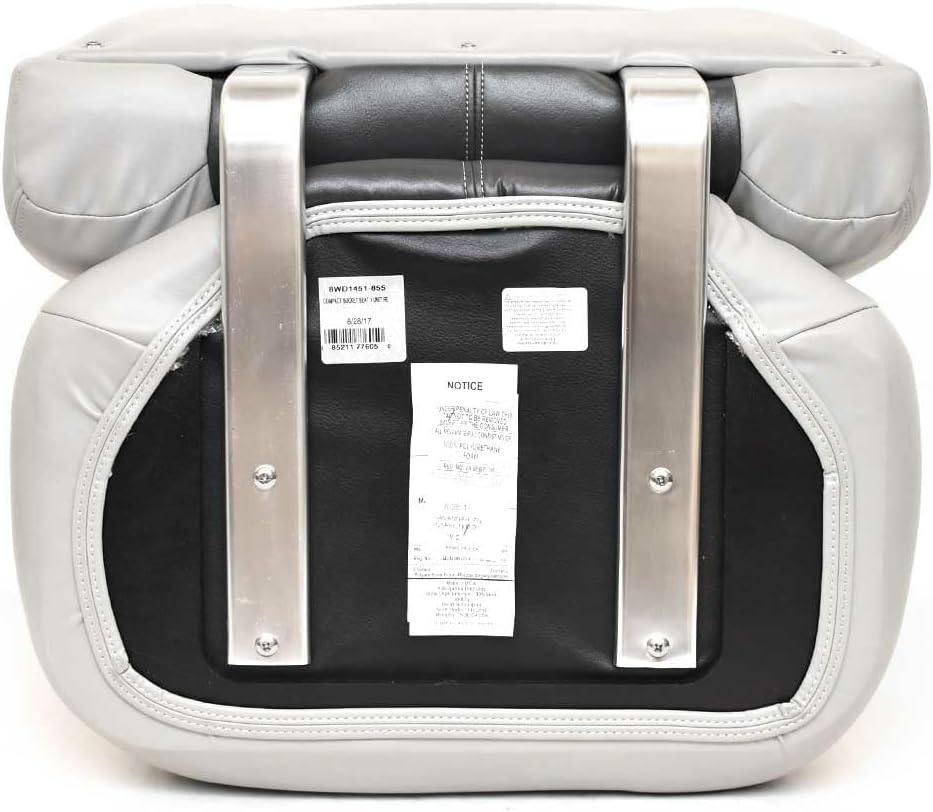 Wise Boat Compact Bucket Seat 8WD1451-855 | Blast-Off Gray Black