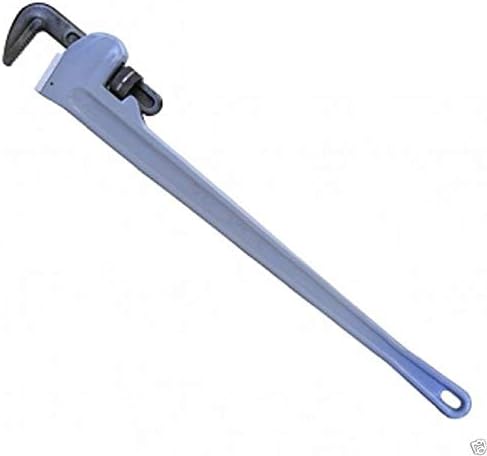 48" INCH LARGE BIG GIANT SIZE 4 FOOT LONG 8" JAW CAPACITY ALUMINUM HANDLE PIPE WRENCH TOOL…