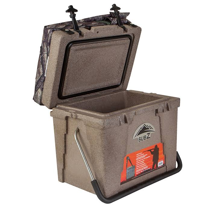 Nash Sub Z Cooler with High Back Seat, Camoflage, 23 quart