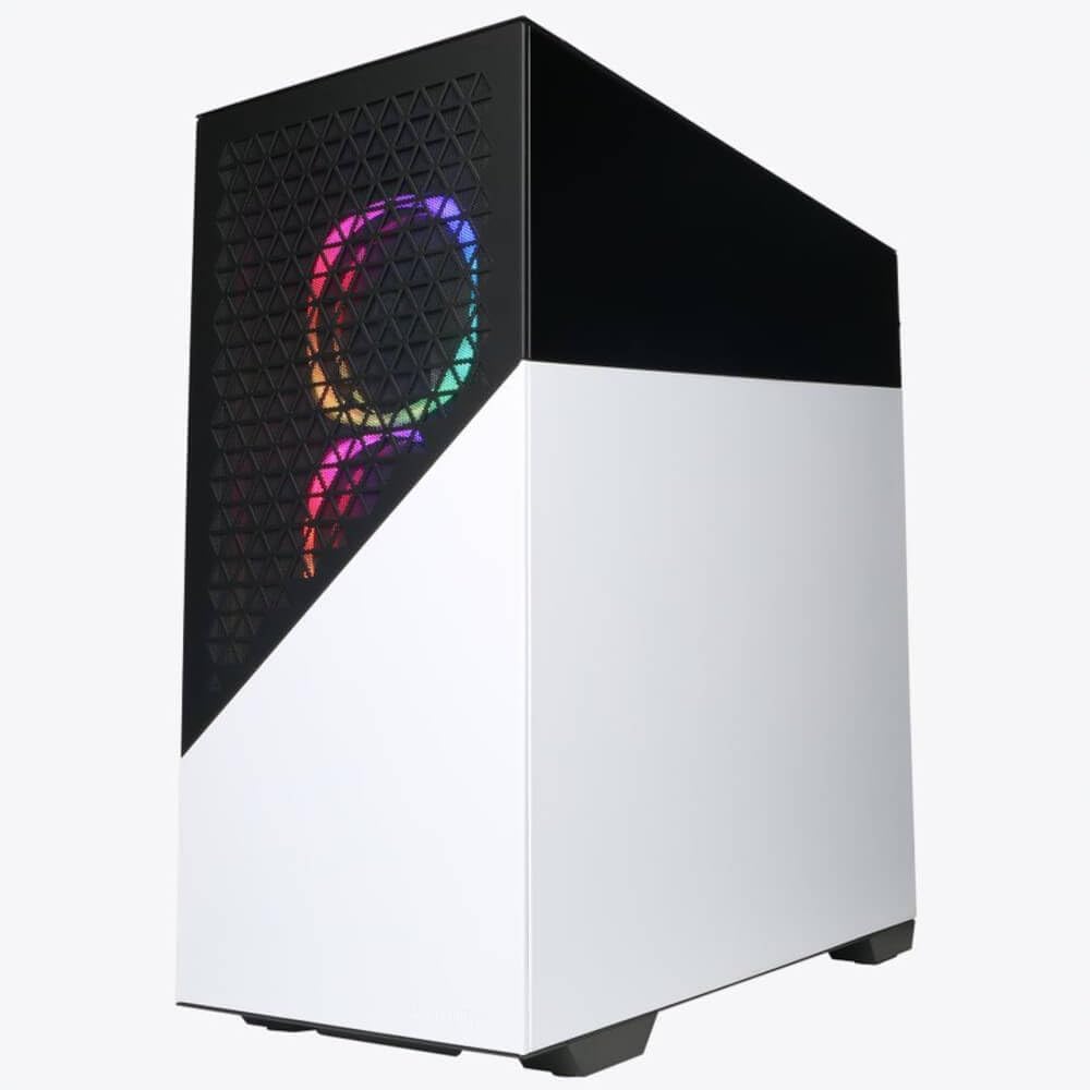 CyberpowerPC Gamer Master Gaming Desktop Computer, AMD Ryzen 7 7700 3.8GHz, 32GB RAM, 2TB SSD, NVIDIA GeForce RTX 4060 Ti 16GB, Windows 11 Home, White