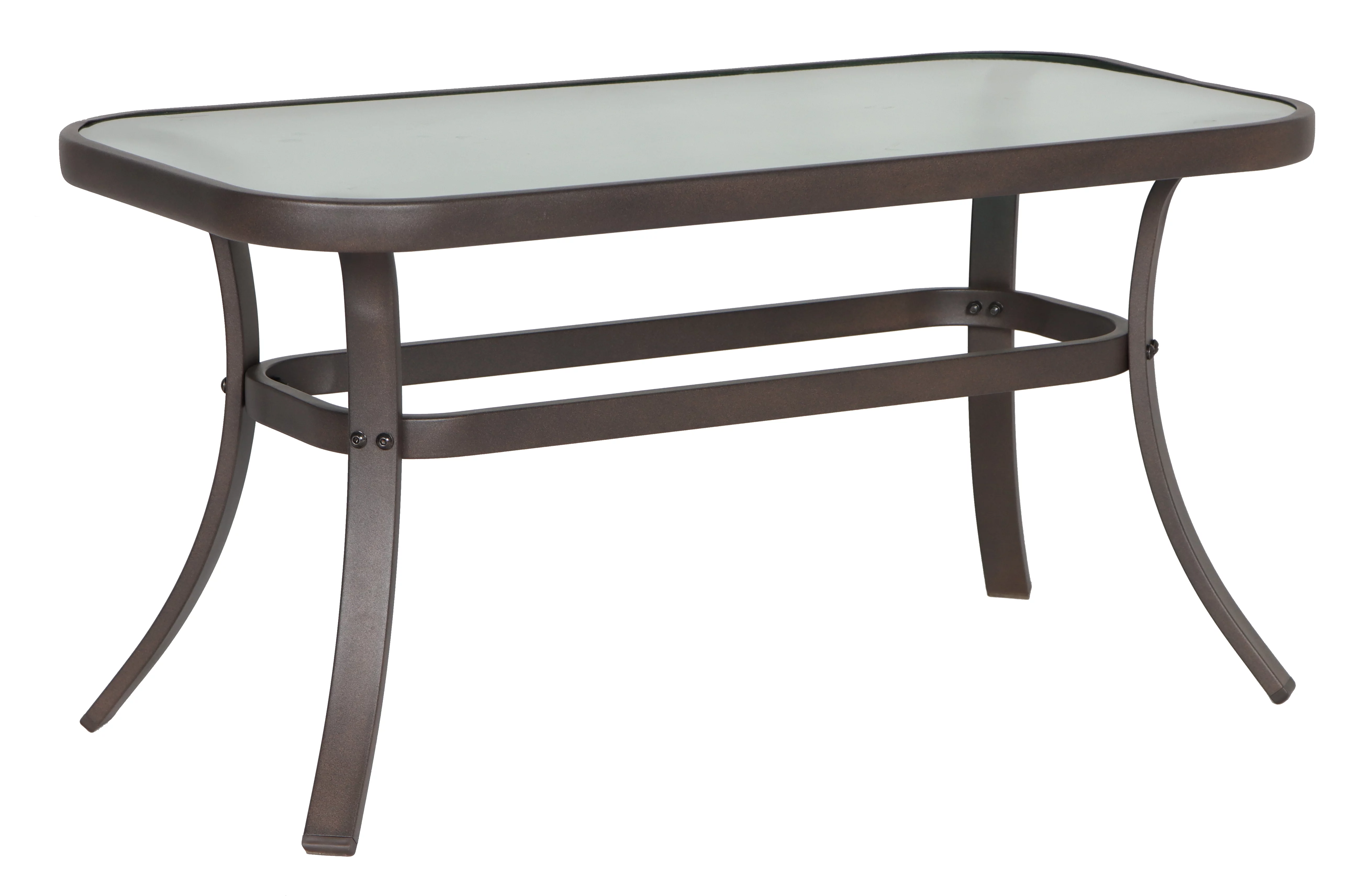 Mainstays Stanton 4-Piece Steel Outdoor Patio Conversation Set, Red
