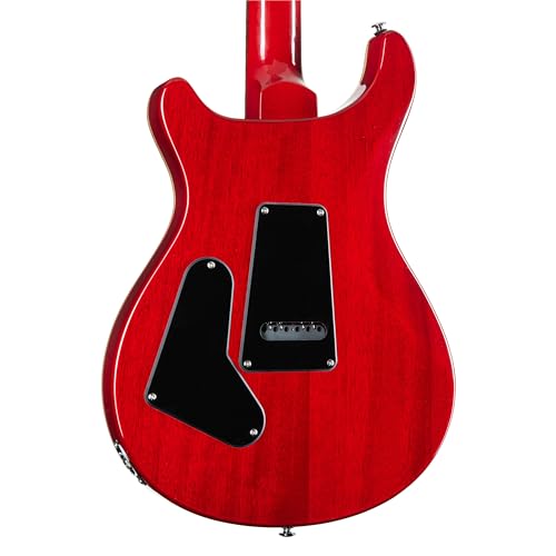 PRS Guitars 6 String SE Custom 24-08 Electric Guitar, Blood Orange with Gig Bag, Right, (107994::BR:)