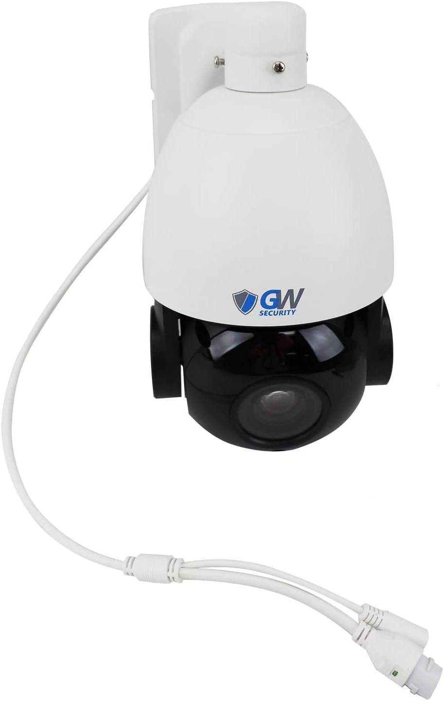 GW Security 8MP Pan Tilt Zoom IP PoE 20X Optical Zoom 4K 3840 x 2160p Outdoor Indoor Security Speed Dome PTZ Camera with 330ft IR Night Vision (GW800PTZ)