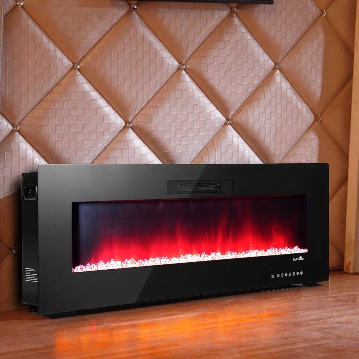 Recessed Wall Mounted Standing Electric Heater Electric Fireplace-50x22