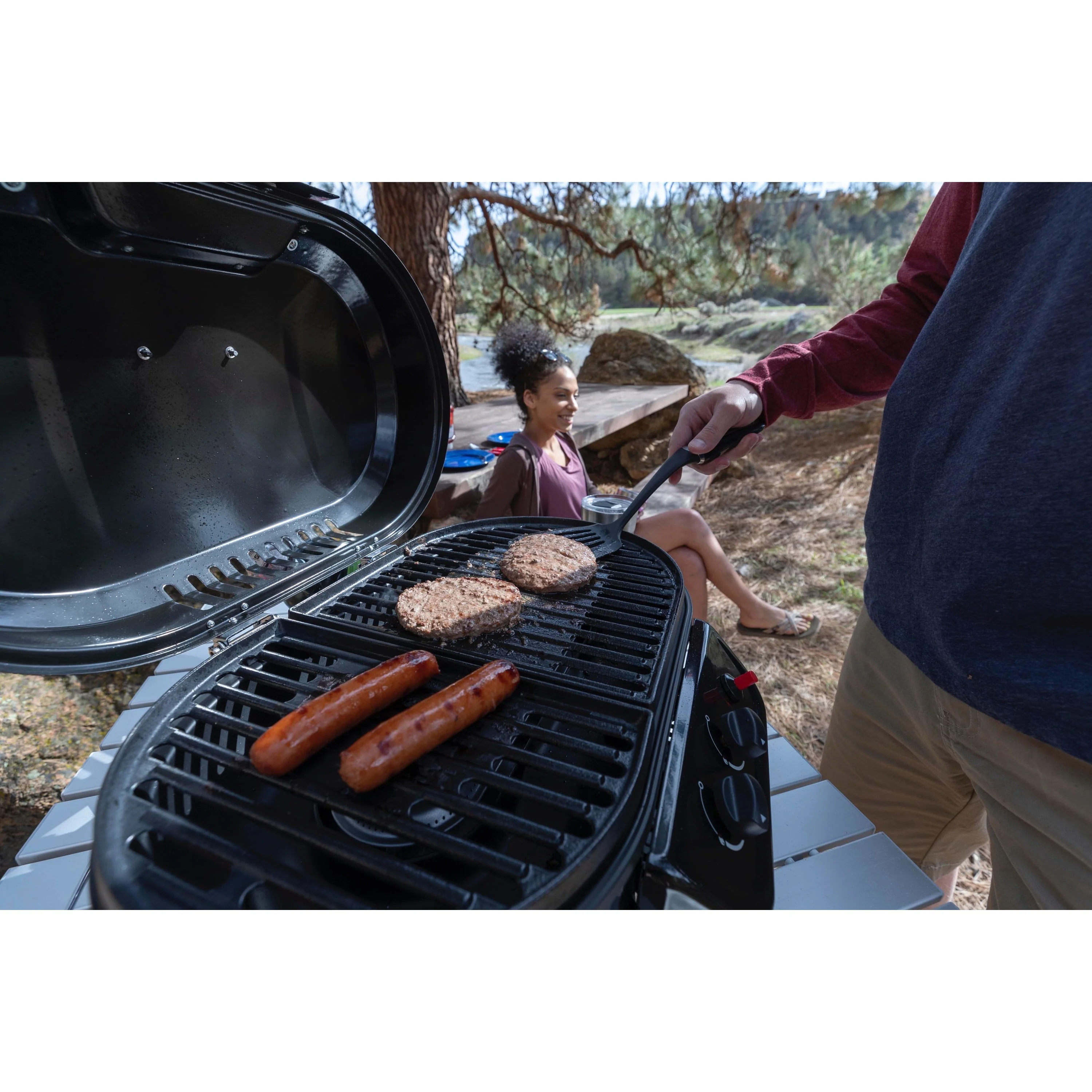 Coleman Roadtrip 225 Tabletop Propane Gas Grill, Black