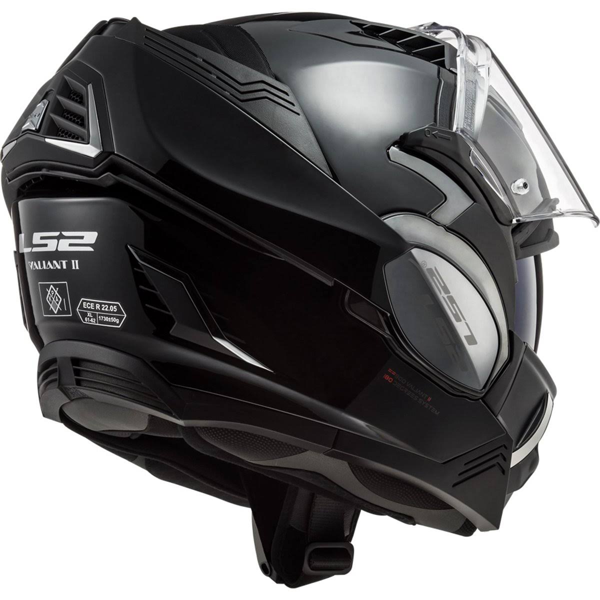 LS2 Valiant II Solid Modular Adult Street Helmets Gloss White / 2XL
