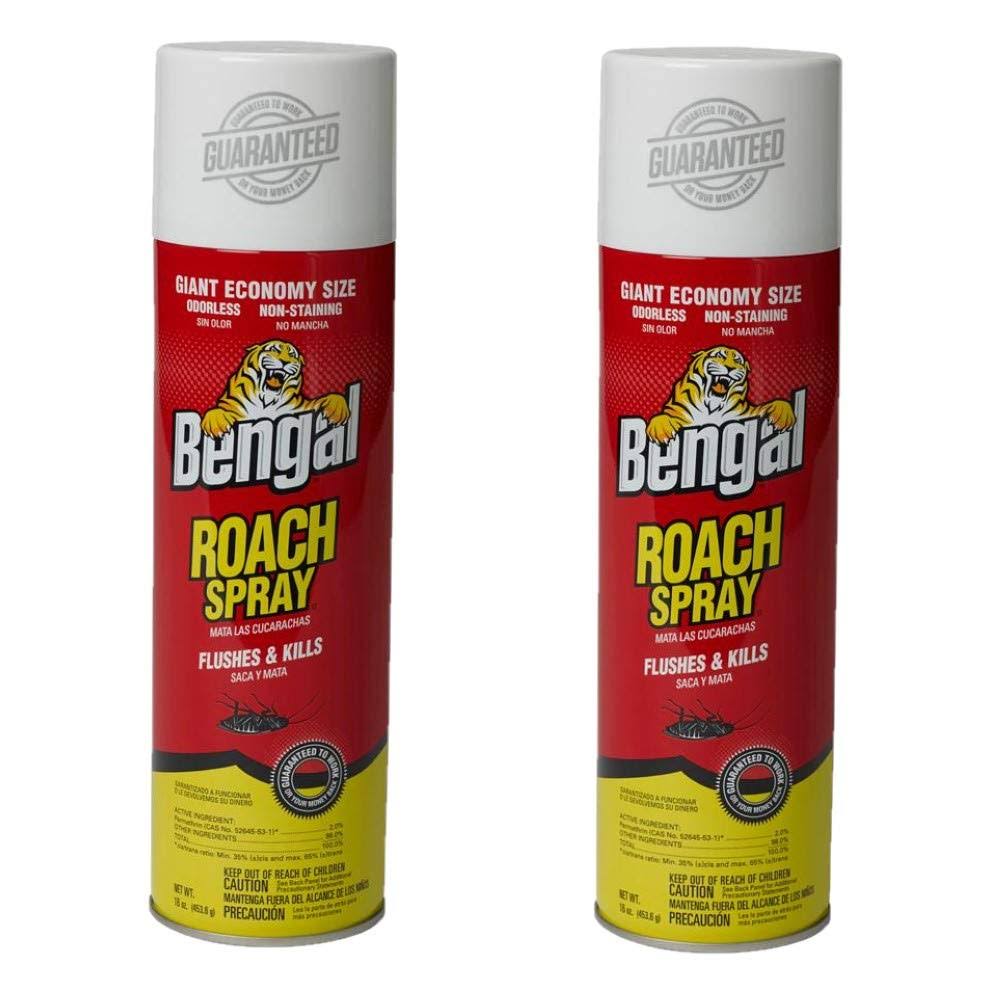 Bengal Chemical 16oz Roach Spray 2 Pack