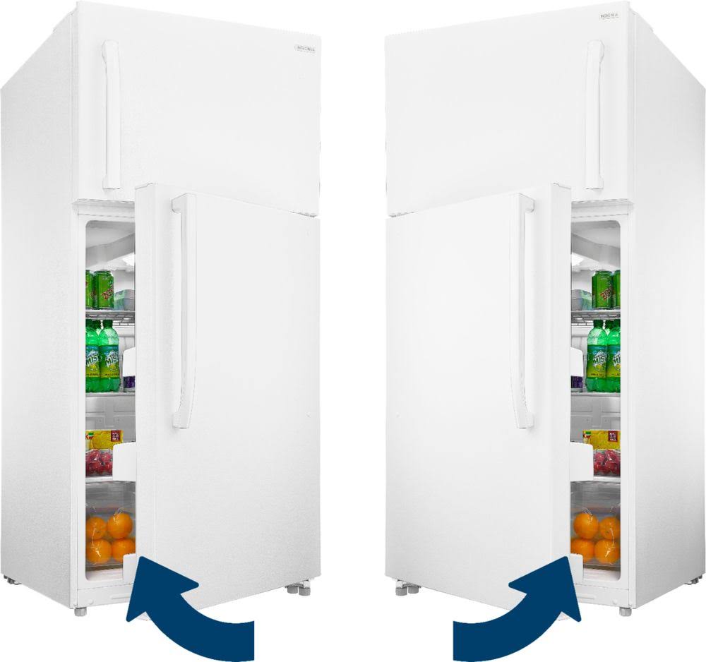 Insignia - 18 Cu. ft. Top-freezer Refrigerator - White