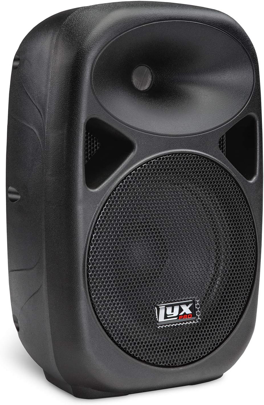 LyxPro 15 Inch PA Active Speaker System Compact and Portable with Equalizer, Bluetooth, MP3, USB, SD Card Slot, XLR, 1/4��, 3.5mm Input, Carry Handles, SPA-15