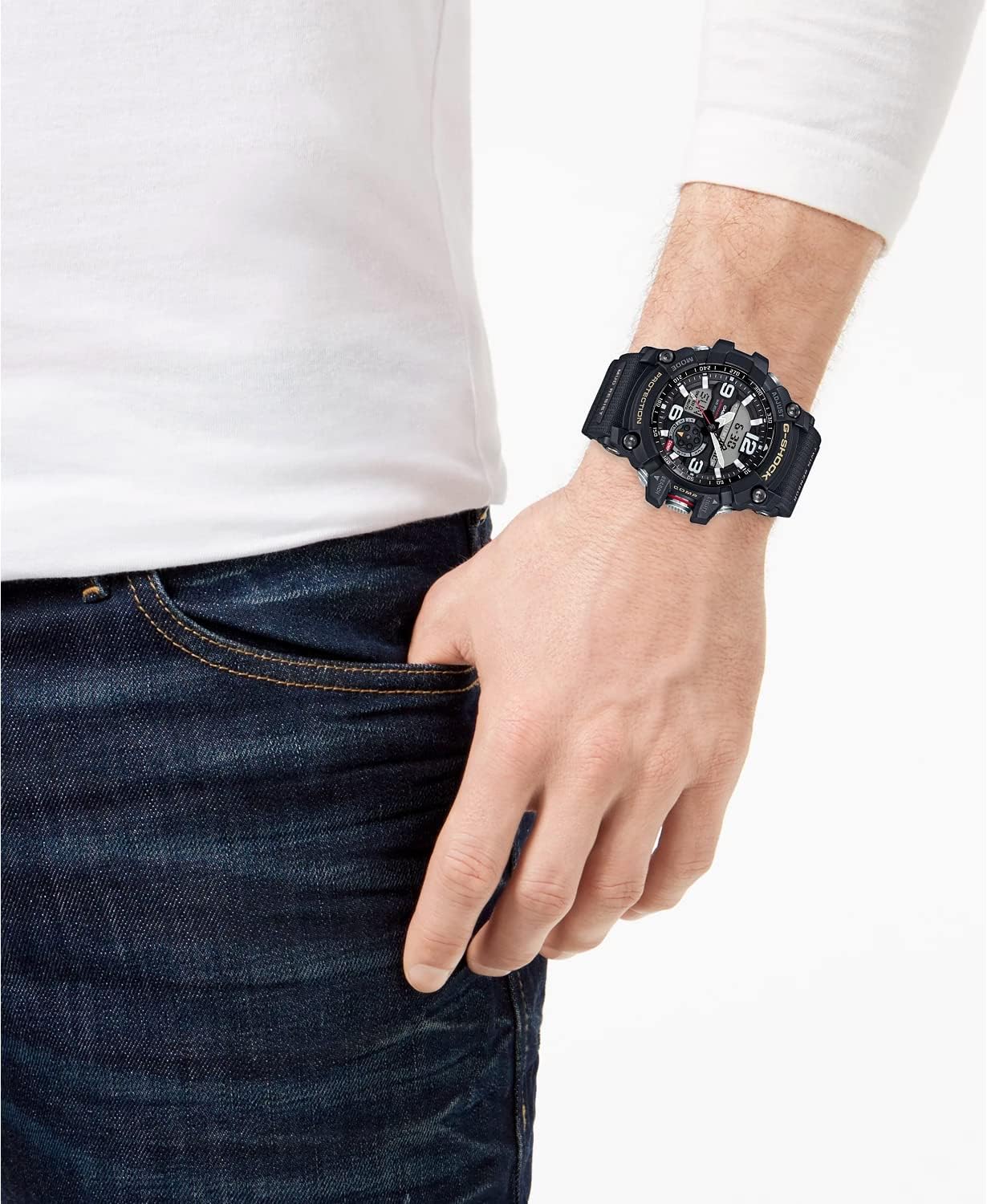 Men's Casio G-Shock Twin Sensor Mudmaster Black Watch GG1000-1A