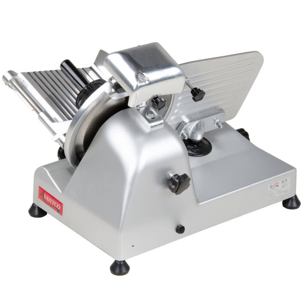 Avantco SL309 9x22 Manual Gravity Feed Meat Slicer - 1/4 HP