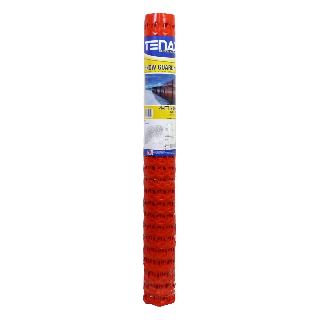 Tenax Snow Fence and Safety Net