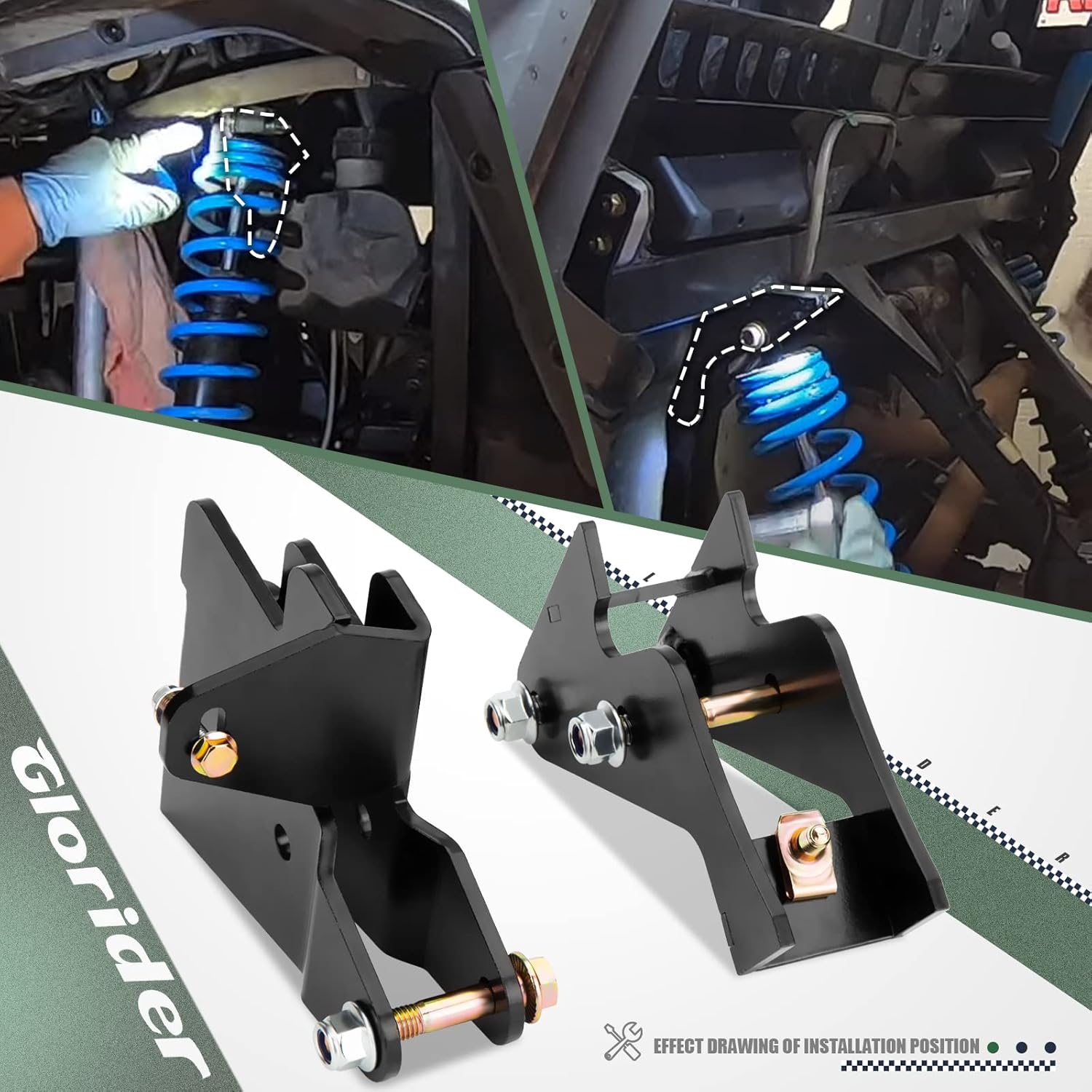 2.5 Lift Kits for Can-Am Commander Max 800/1000,Raise Front & Rear 2.5 Inch UTV Parts and Accessories Fits X Model with Fox shocks