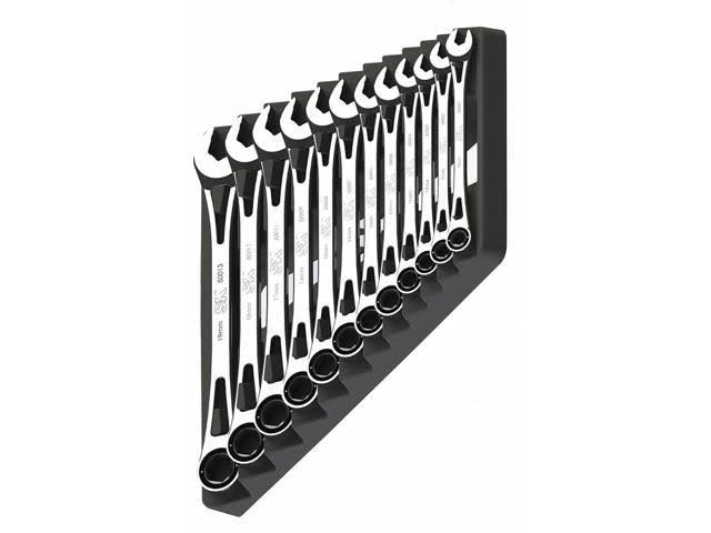 SK Hand Tool 80019 12 PC Metric X-Frame Ratcheting Wrench Set