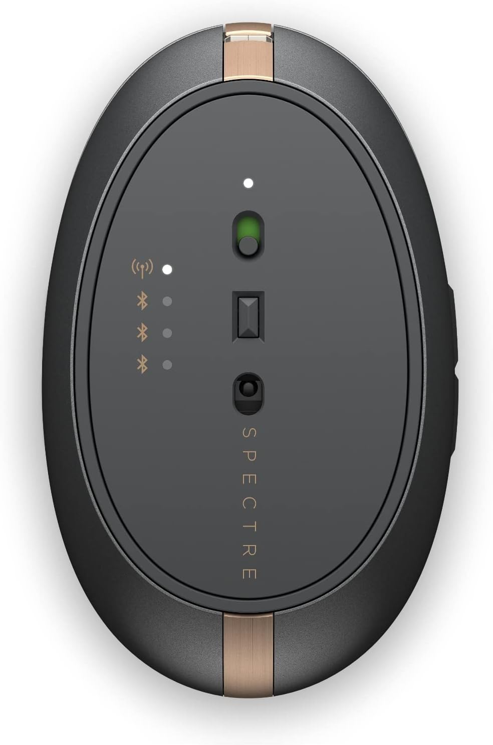 HP Spectre Rechargeable Mouse 700 (Dark Ash, 3NZ70AA) Pack of 2