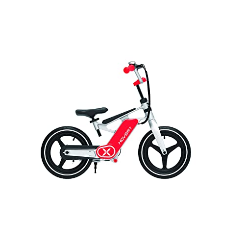 Hover-1 My First E-Bike, 8 MPH Top Speed, 7.5 Mile Range, LED Display, 14” Pneumatic Tires, Rear Electronic and Mechanical Brakes, for Kids 8+