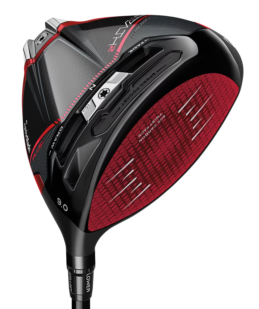 TaylorMade Golf LH Stealth 2 Plus+ Driver 10.5 Regular Flex [Kaili Red 60] Left Handed