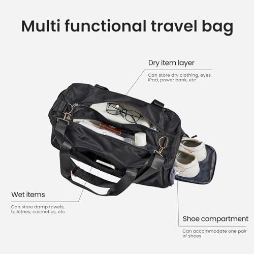 Luggage 4 Piece Set (20"/24"/29"/Travel Bag),PC+ABS Durable Lightweight Luggage with Collapsible Cup Holder,360° Silent Spinner Wheels,TSA Lock, (White)