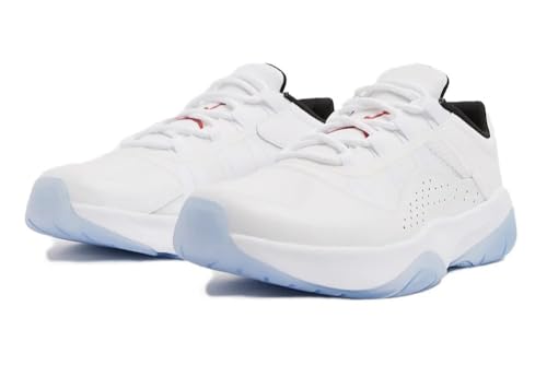 Jordan Men's 11 CMFT Low White/Varsity Red-Black (DN4180 162)