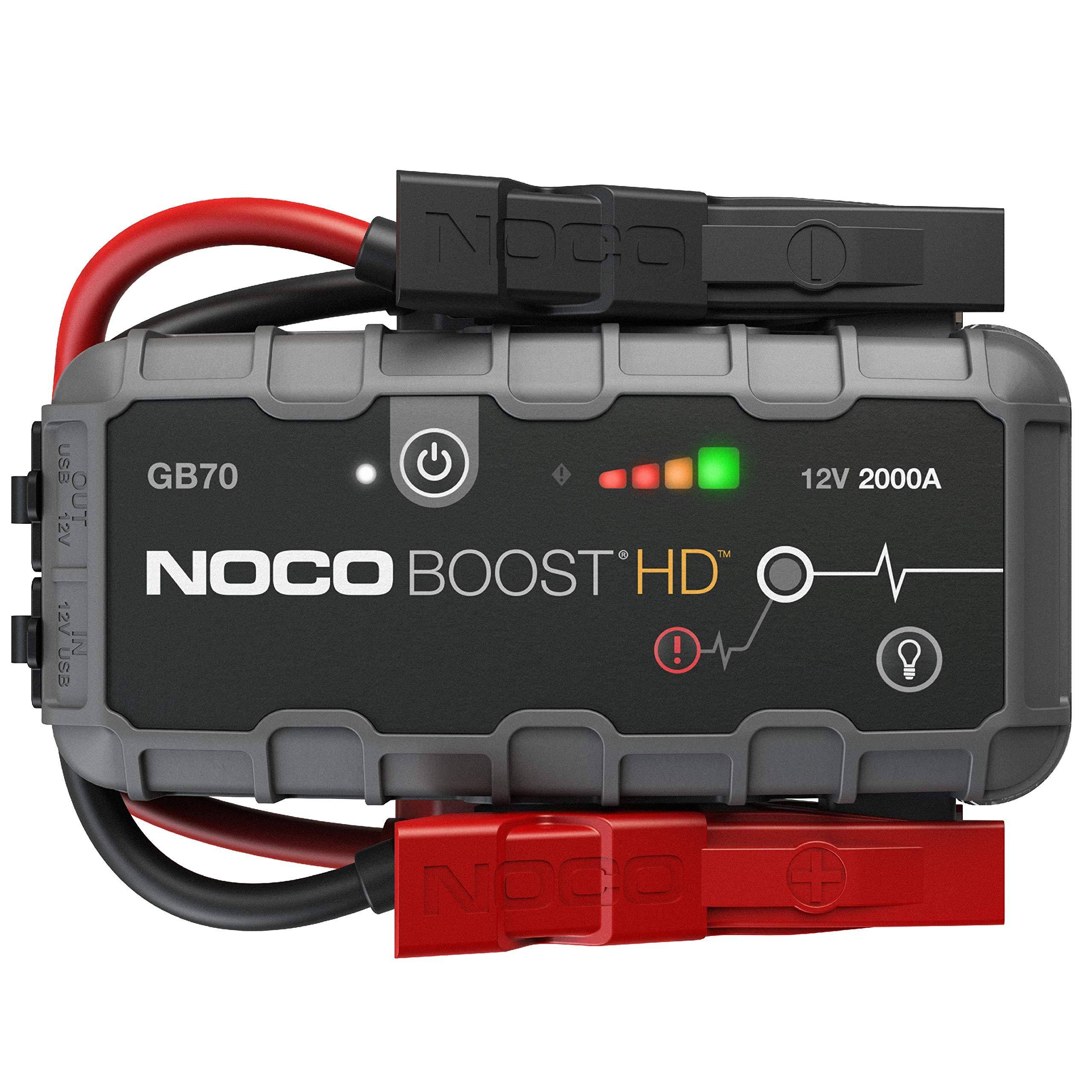 Noco Boost HD Gb70 2000 Amp 12V UltraSafe Lithium Jump Starter