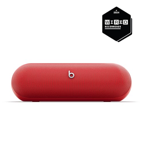 Beats Pill - Portable Bluetooth Speaker- Up to 24H Battery Life, Water Resistant, Bluetooth, Apple & Android Compatible, Seriously Loud Sound for Home, Outdoor and Travel- Champagne Gold