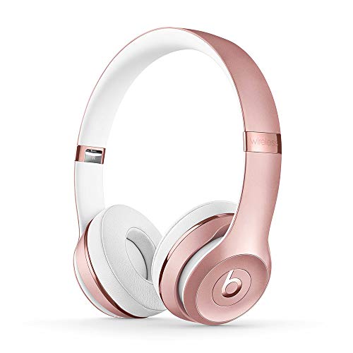 Beats Solo3 Wireless On-Ear Headphones - Apple W1 Headphone Chip, Class 1 Bluetooth, 40 Hours of Listening Time, Built-in Microphone - Red