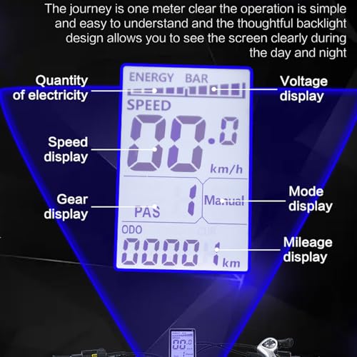 1500W Electric Bike for Adults,48V 18ah Battery, 20" x 4.0 Fat Tire Brushless Motor Ebike,7 Speed Gears Three riding modes,oil brake,Up to 25-50Miles,31MPH,All-Terrain E Bike for Mountains, Snow, Sand