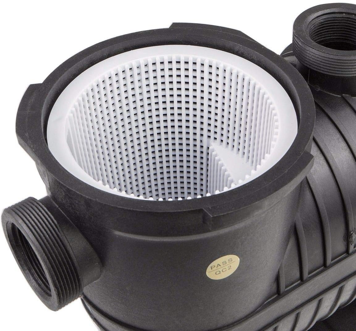 XtremepowerUS 1.5HP Inground Pool Pump 5280GPH 1.5" NPT Inlet/Outlet 220V Dual Speed