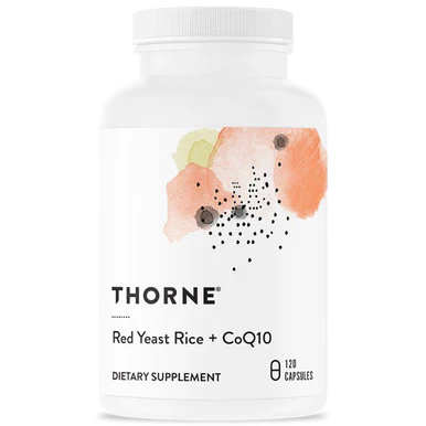 Thorne Red Yeast Rice + CoQ10 120c - Kansas Nuitrition - HNZSDS