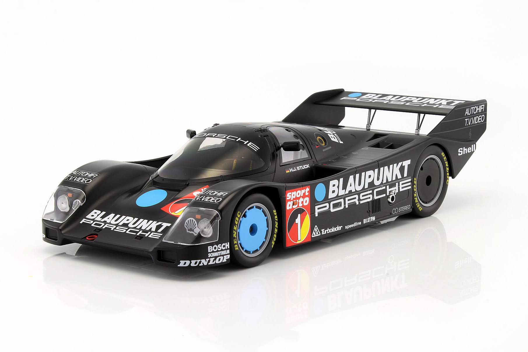 Norev 1/18 Scale Diecast - 187411 Porsche 962C Winner ADAC Nurburgring 1986