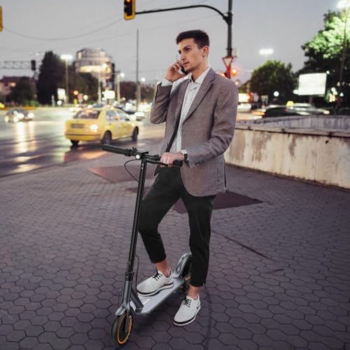 VOLPAM Electric Scooter, 350W/500W, 8.5/10 Tires, 12/21/28 Miles Range, 16/19/22Mph, Folding E-Scooter with Dual Braking