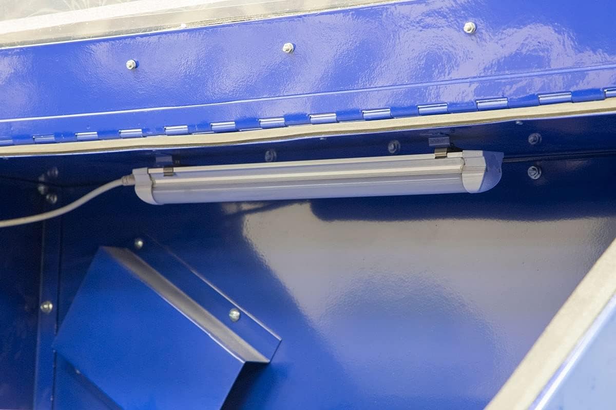 Eastwood B60 Abrasive Media Blast Cabinet Tool Holds Up to 120 Lbs of Media 7 CFM at 90 PSI Air Requirement