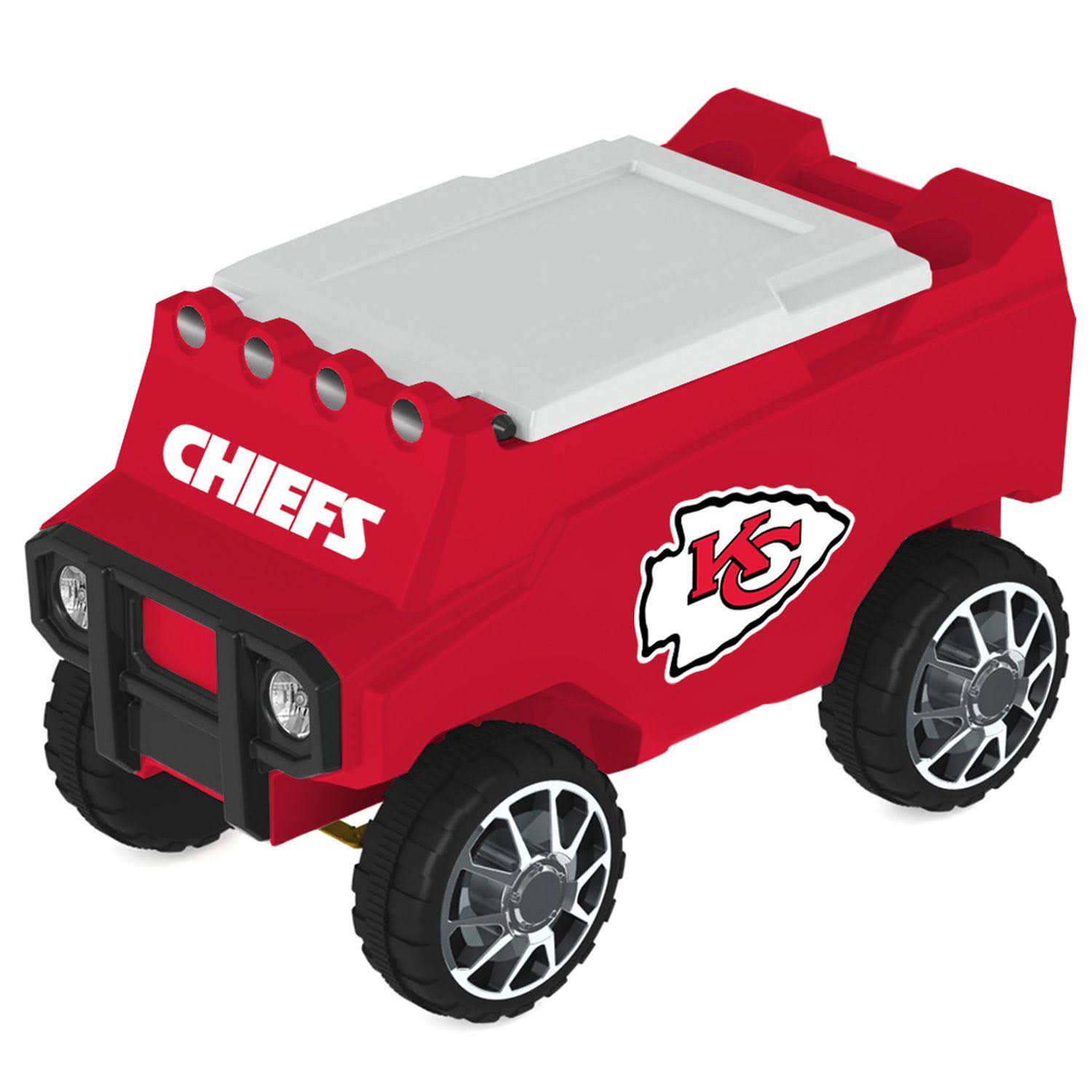C3 Custom Cooler Creations 30 Qt. NFL Rover COOLER; Kansas City Chiefs