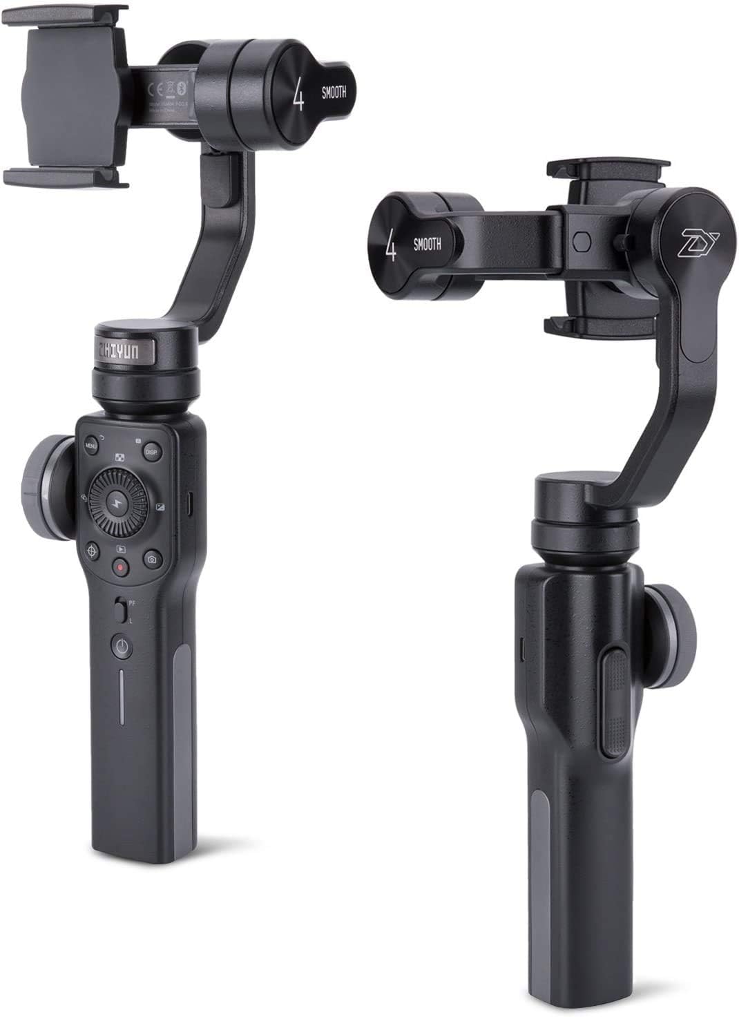 Zhiyun Smooth 4 [Official] Handheld Smartphone Gimbal (with Tripod), Black