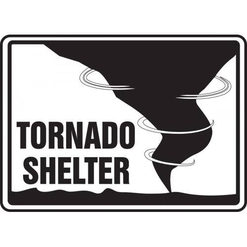 Accuform, MFEX528XF, Dura-Fiberglass Safety Sign Tornado Shelter