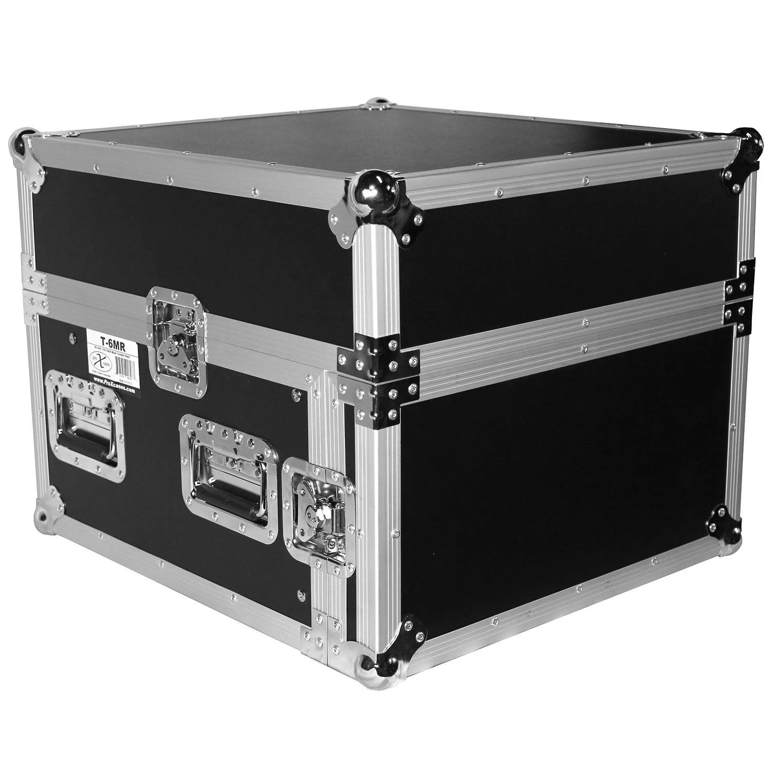 Prox T-6MRSS 6U Rack x 10U Top Mixer DJ Combo Flight Case