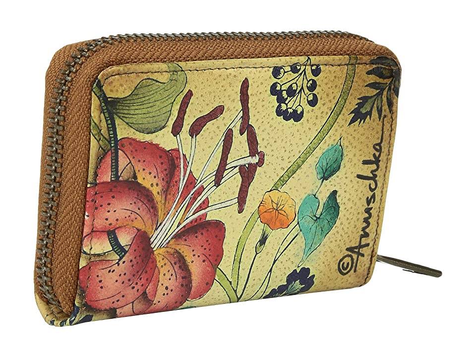 Anuschka Caribbean Garden Credit Card Holder
