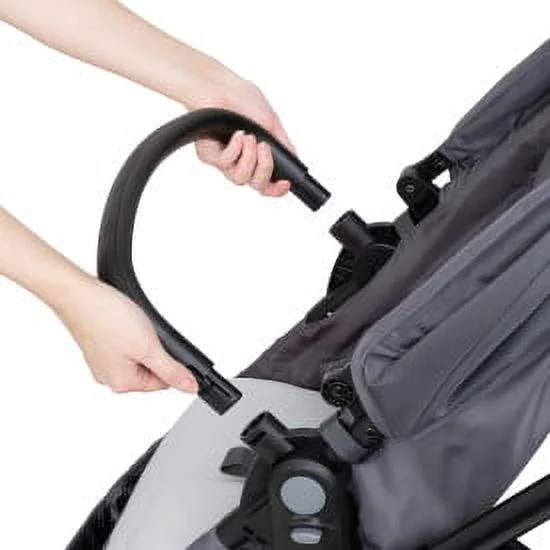 Baby Trend Sonar Switch 6-in-1 Modular Travel System with EZ-Lift PLUS Infant Car Seat - Desert Cloud - Gray