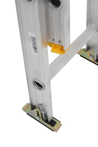 Louisville Ladder 24-foot Aluminium Extension Ladder, 250-Pound Load Capacity, Type I, AE3224