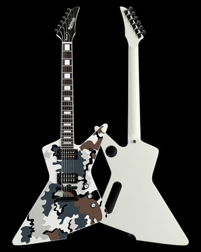 WestCreek Revenge Solid Body Electric Guitar, Heavy Metal Guitar, Right Handed, Heavy Metal Pickups, Rounded End Jumbo Frets, Bone nut, Rosewood Fretboard, Mahogany Body (Blue Yellow Gradient)
