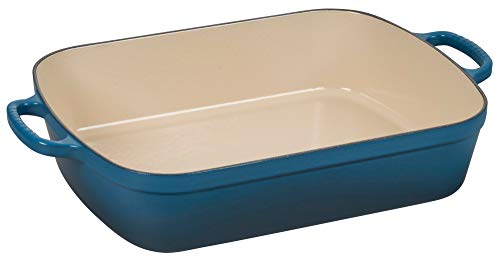 Le Creuset Enameled Cast Iron Signature Rectangular Roaster, 7 qt. (12.8" x 18.7"), Cerise