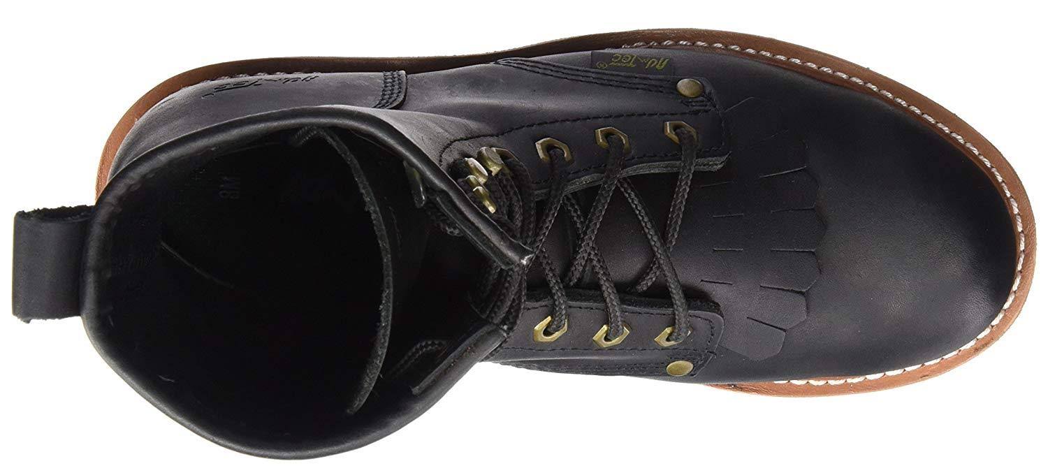 AdTec Men&s 10x22 Fireman Logger Black
