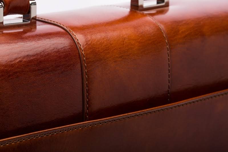 Bosca Old Leather Amber Double Gusset Brief